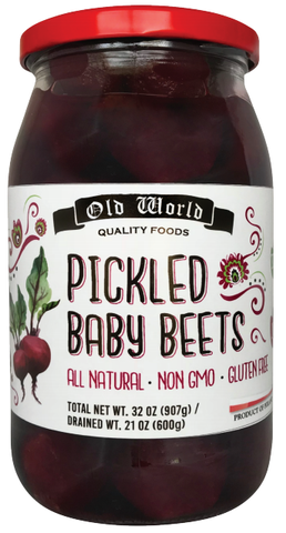 Pickled Baby Beets (Old World) 32 oz - Parthenon Foods