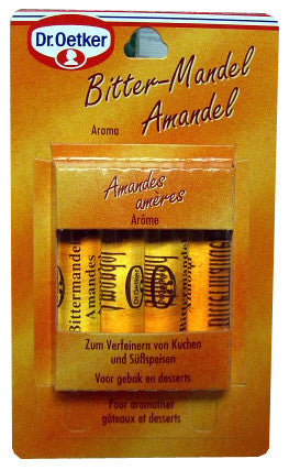 Bitter Almond Aroma, Bitter-Mandel, (Oetker) 4pc - Parthenon Foods