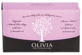 OLIVIA Olive Oil Soap with Lavender Oil, 125g - Parthenon Foods