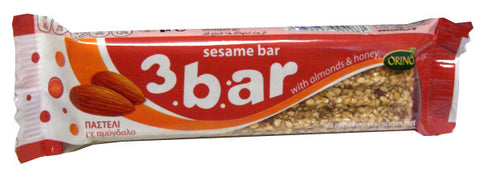 Orino 3 bar Sesame with Almond, 45g - Parthenon Foods