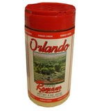 Grated Romano Cheese (OrlandoGreco) 8 oz, plastic shaker - Parthenon Foods