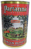 Partanna Green Olives, Castelvetrano, 2.5kg (5.5 lb) Tin - Parthenon Foods