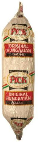 PICK Hungarian Salami, Báthory, approx. 300 g (10.58 oz) - Parthenon Foods