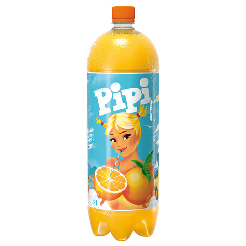 Pipi Orange Soft Drink, 2 L - Parthenon Foods