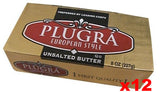 Plugra European Style Unsalted Butter, CASE (12x8 oz) - Parthenon Foods
