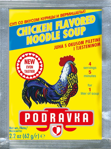 Chicken Noodle Soup (podravka) 2.2oz - Parthenon Foods