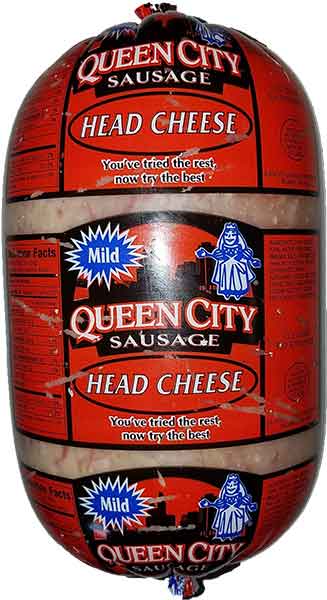 Head Cheese, Mild (Queen City) approx. 3.5 lb – Parthenon Foods
