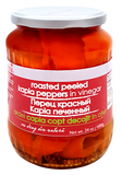 Raureni Roasted Sweet Red Kapia Peppers in Vinegar, 680g - Parthenon Foods