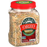 Orzo Tri-Color Pasta, 26.5 oz - Parthenon Foods