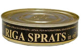 Smoked Riga Sprats in Oil (Undo) 160g - Parthenon Foods