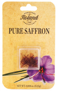 Saffron, Pure Mancha Selecto (Roland) 0.008 oz (0.25g) - Parthenon Foods