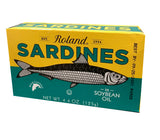 Sardines in Soybean Oil (Roland) 125g - Parthenon Foods