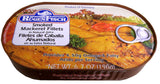 Smoked Mackerel Fillets (RugenFisch) 6.7 oz (190g) - Parthenon Foods