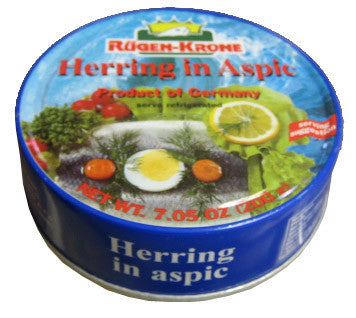 Herring in Aspic (Rugen-Krone) 7.05 oz (200g) - Parthenon Foods