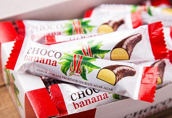 Choco Banana (Takovo) CASE, (49 x 18g) – Parthenon Foods
