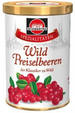 Schwartau Wild Preiselbeeren Jam, 330g Can - Parthenon Foods