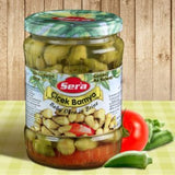 Okra in Brine (Sera) 19.4 oz (550 g) - Parthenon Foods