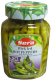 Pickled HOT Peppers (Sera) 11.3 oz (320g)-720ml - Parthenon Foods