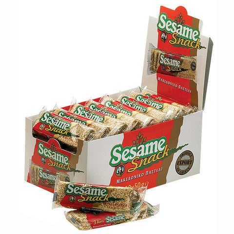 Sesame Honey Snack (HaitoglouBros.) CASE (30x50g) - Parthenon Foods