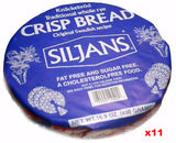 Siljans Crisp Bread, CASE (11 x 14oz) - Parthenon Foods