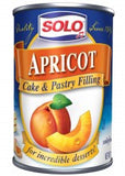 Solo Apricot Filling, 12 oz (340g) - Parthenon Foods