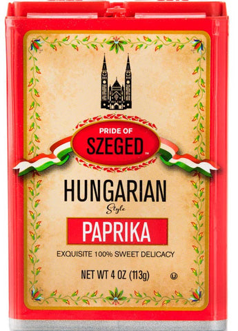 Hungarian Style Paprika, Sweet, (Szeged) 4 oz (113g) - Parthenon Foods