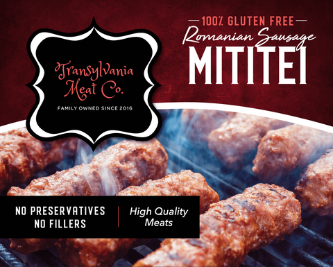 Mititei Beef And Lamb Sausages (Transylvania Meat Co.) approx. 1.5 lbs (24 oz) - Parthenon Foods