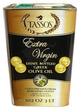 Extra Virgin Greek Olive Oil (Tassos) 3L - Parthenon Foods