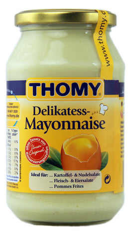 Mayonnaise Thomy, 250ml glass - Parthenon Foods