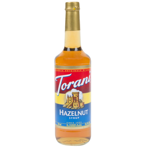 Torani Classic Hazelnut Flavoring Syrup, 750 ml - Parthenon Foods