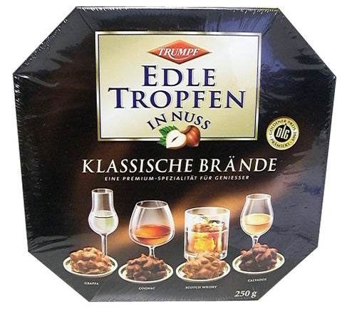 Trumpf Edle Tropfen Klassische Brande, 250g Brown Box - Parthenon Foods