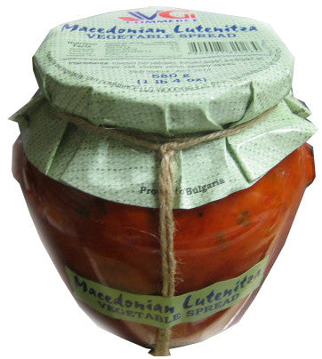 Macedonian Lutenitza (VG) 550g, or straight jar - Parthenon Foods