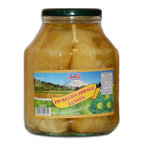 Pickled Cabbage Leaves (VG) 56oz - Parthenon Foods