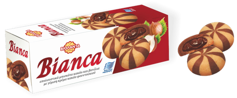 Bianca Filled Cookies (Violanta) 150g - Parthenon Foods