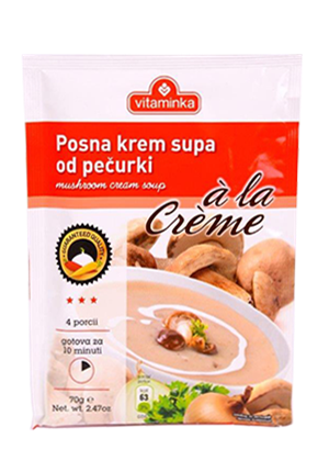 Mushroom Cream Soup (vitaminka) 2.4oz - Parthenon Foods