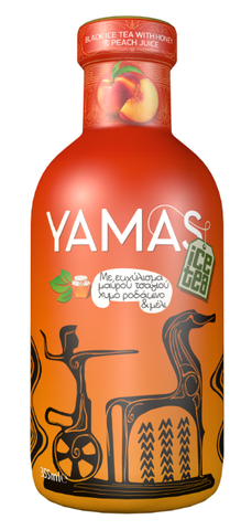 YAMAS Peach Ice Tea, 355ml - Parthenon Foods