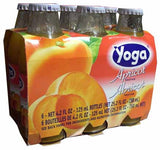 Apricot Nectar (Yoga) CASE (6 x 4.2 oz) (6 Pack) Bottles - Parthenon Foods
