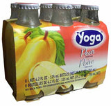 Pear Nectar (Yoga) CASE (6 x 4.2 oz) (6 Pack) Bottles - Parthenon Foods