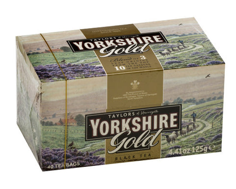 Yorkshire Gold Tea, 40 tea bags (125g) Taylors - Parthenon Foods