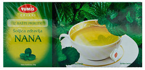 Mint Tea, Nana (Yumis) 20 tea bags, 20g - Parthenon Foods