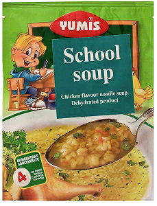 School Soup, Chicken Flavored (Yumis) 65g - Parthenon Foods