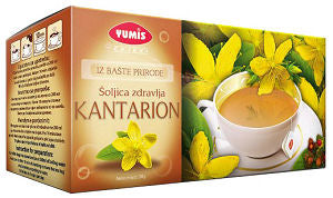 St. John's Wort (Kantarion) Tea (Yumis) 20 tea bags, 20g - Parthenon Foods