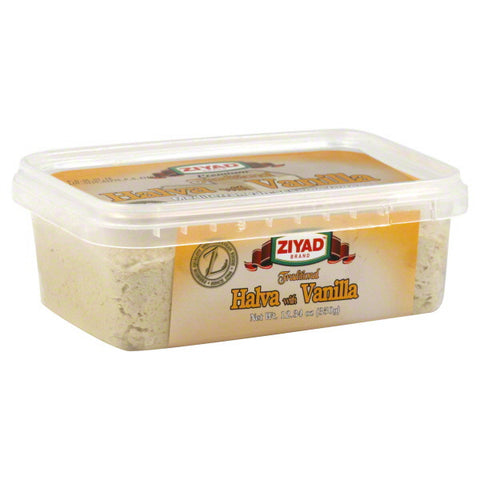 Halva with Vanilla (Ziyad) 12.34oz (350g) - Parthenon Foods