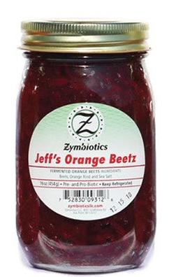 Jeff’s Orange Beetz (Zymbiotics) 16 oz - Parthenon Foods