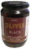 Angel Greek Black Olives, 700g - Parthenon Foods