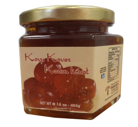 Kumquat Preserve (Angel) 16oz - Parthenon Foods