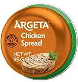 Chicken Pate (Argeta) 95g - Parthenon Foods