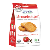 Bruschettini, Tomato, Capers & Olive Oil (Asturi) 120g - Parthenon Foods