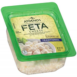 Traditional Feta Cheese - Crumbles (Athenos) 4 oz - Parthenon Foods