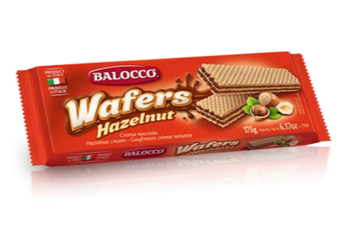 Hazelnut Wafers (Balocco) 175g - Parthenon Foods